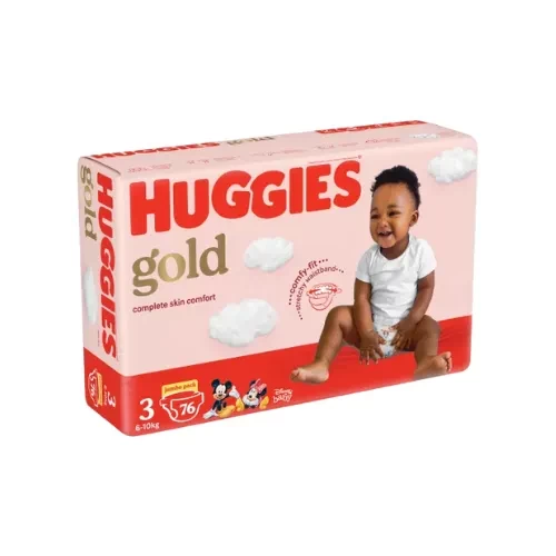 Huggies Gold - Size 3 (6-10kg) - 76pcs