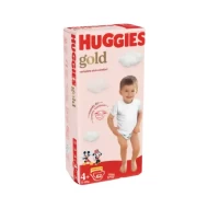 Huggies Gold - Size 4+ (12-16kg) - 62pcs