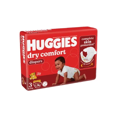 Huggies Dry Comfort - Size 3 (6-10kg) - 96pcs
